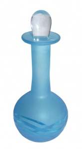 Etched Glass Mini Amphora